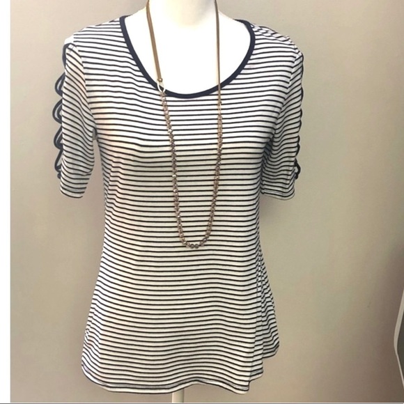 NWT PERSEPTION CONCEPT•striped shirts size M - Picture 1 of 7